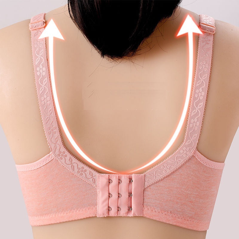 Breast Bra Anti Light Pregnant Women Underwear Pregnant Women Without Steel Ring Gathered After The Baby Feeding Bra