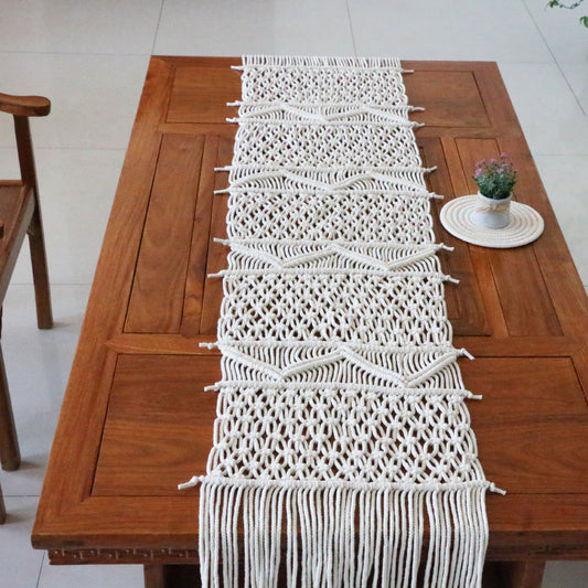 Bohemian Style Hand-woven Table Runner