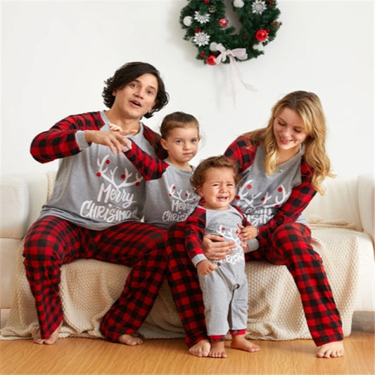 Family matching pajamas set